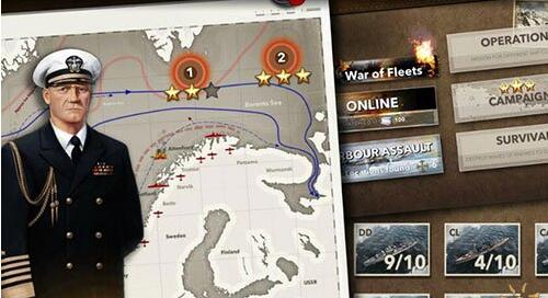 海上军事策略游戏《大海战手机版》2月正式上架